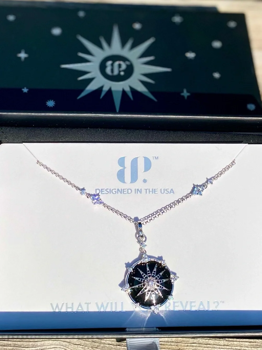 Bomb Party Obsidian Necklace
